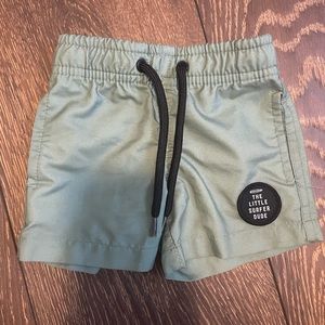 Infant Little Surfer Dude swim trunks